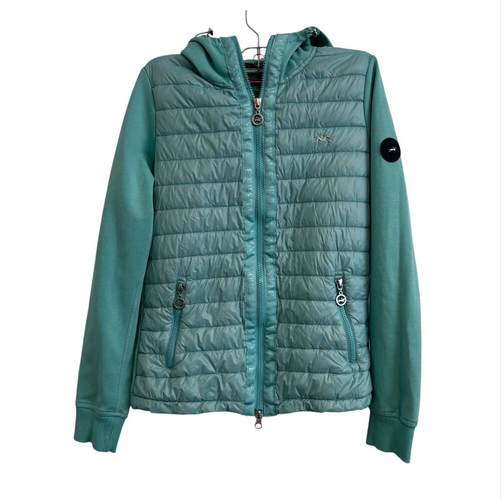 Schockemohle Jacket XS Talea Style Opal Teal‎ Equestrian Heritage Riding